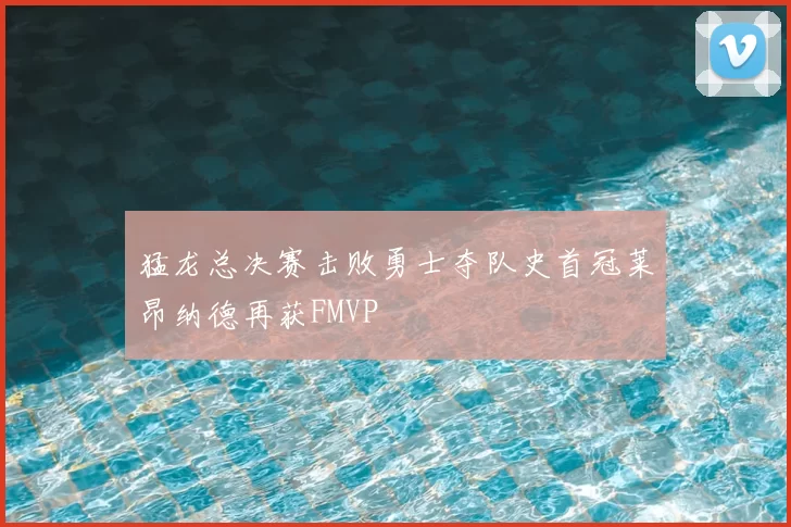 猛龙总决赛击败勇士夺队史首冠莱昂纳德再获FMVP
