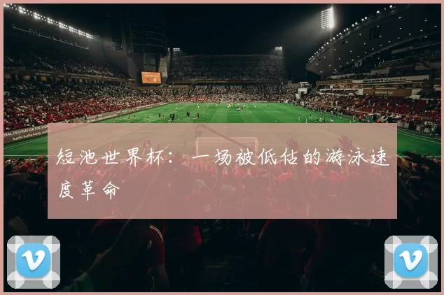 短池世界杯:一场被低估的游泳速度革命