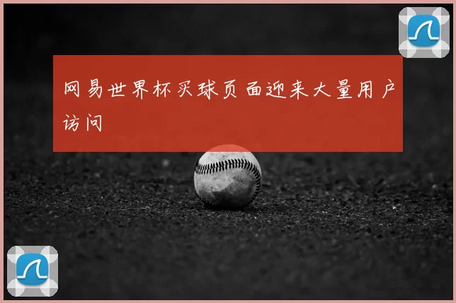 网易世界杯买球页面迎来大量用户访问