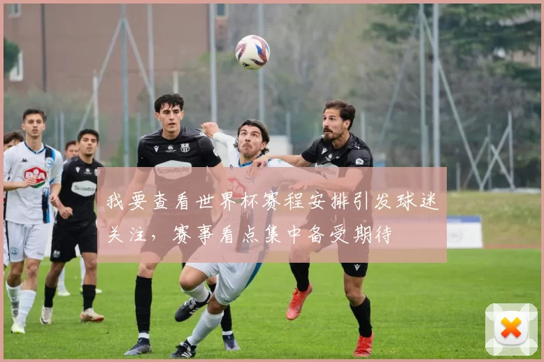 我要查看世界杯赛程安排引发球迷关注,赛事看点集中备受期待